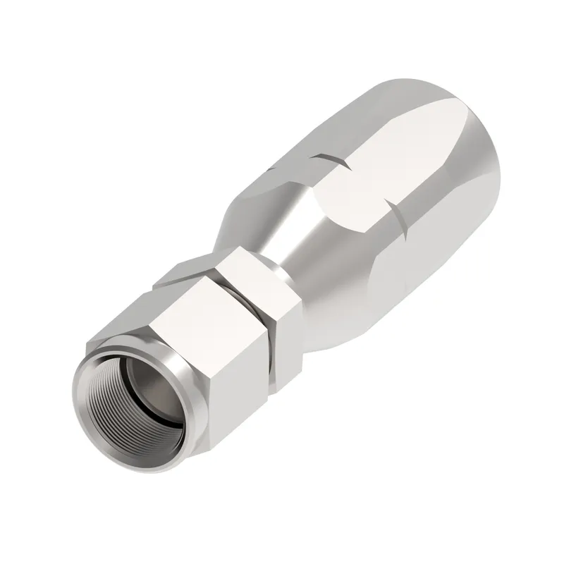 HOSE FTG, 2R/04, JIC-F/06, CS, STR — photo 1 of 3