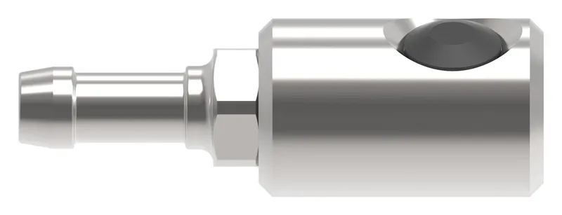 COUPLING,Safeline,F,1/4,ALU,6MMBARB,NBR — photo 2 of 3