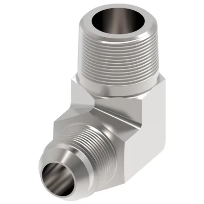 Adapter, SAE 37 90 elbow