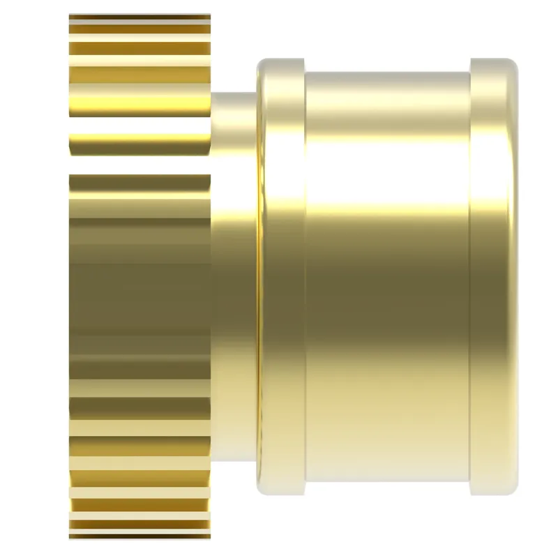 Cplng, ST SERIES FEMALE, BRASS — photo 2 of 3