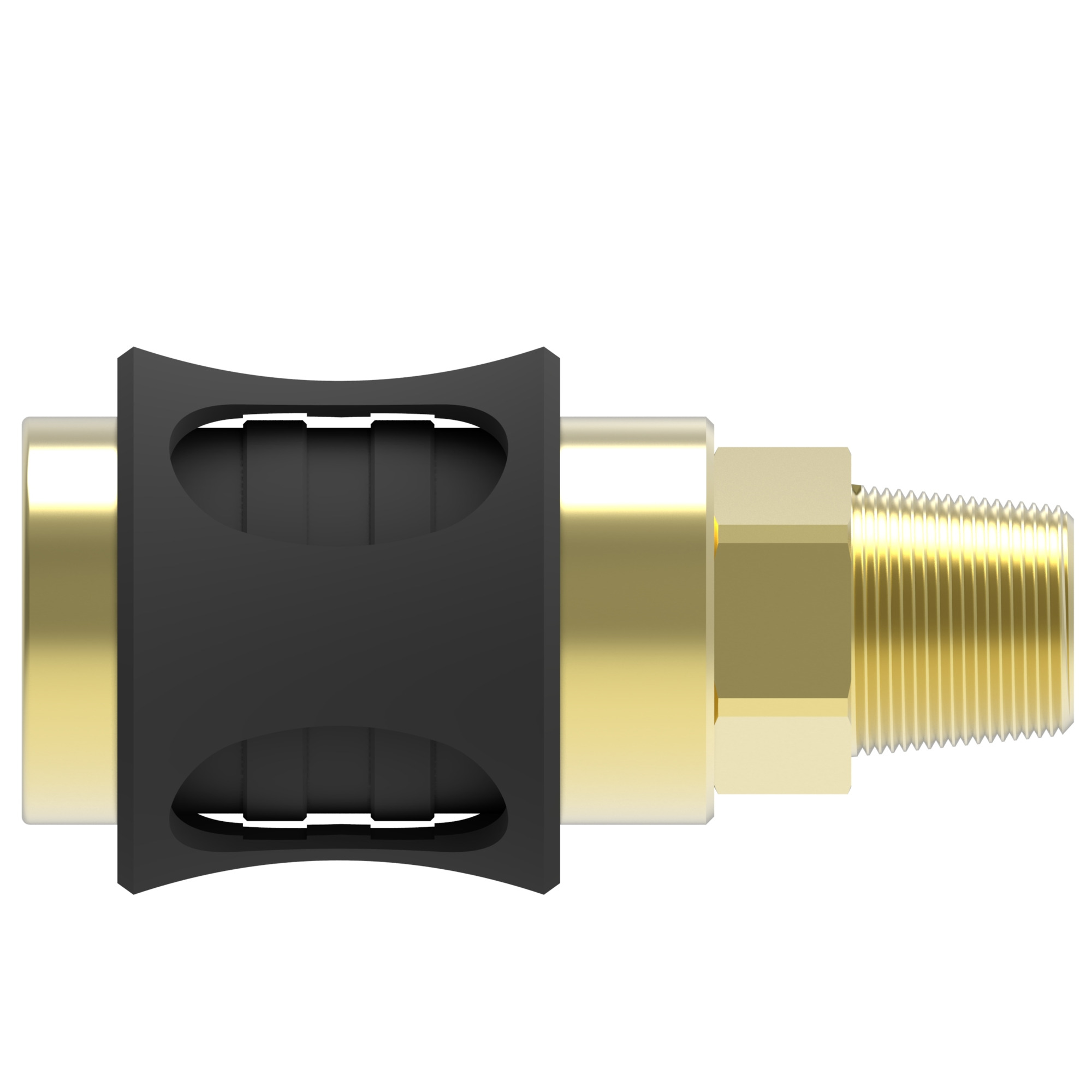 COUPLING,G600,F,1/4,CS,-4MBSPT,NBR — photo 1 of 3