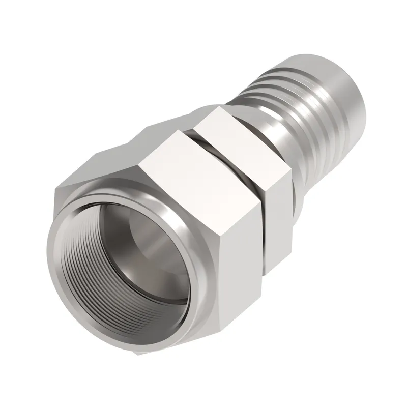 HOSE NIPPLE ASSY,1S/24,JIC-F/24,CS,STR — photo 1 of 3
