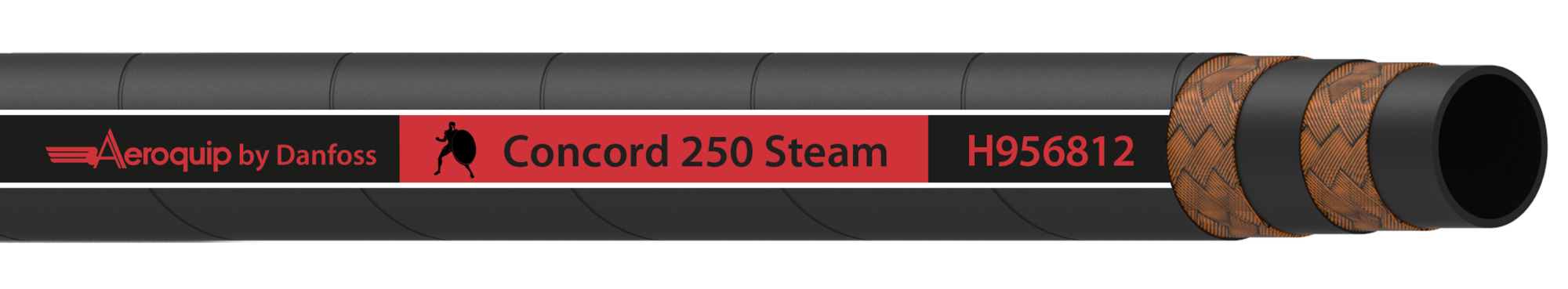 HOSE-BOS, H9568, -16, STEAM, RD, 50FT