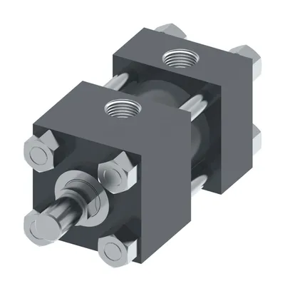 CYLINDER N5 B1.50 R0.63 S1.50 IN M02, N5B-1.50X1.50-N-0.63-4-S-H-N-1-1-HA00SY