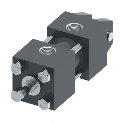 CYLINDER N5 B2.50 R1.75 S10.50 IN M50, N5DC-2.50X10.50-B-1.75-2M-S-J-R-4-4-HA02LK