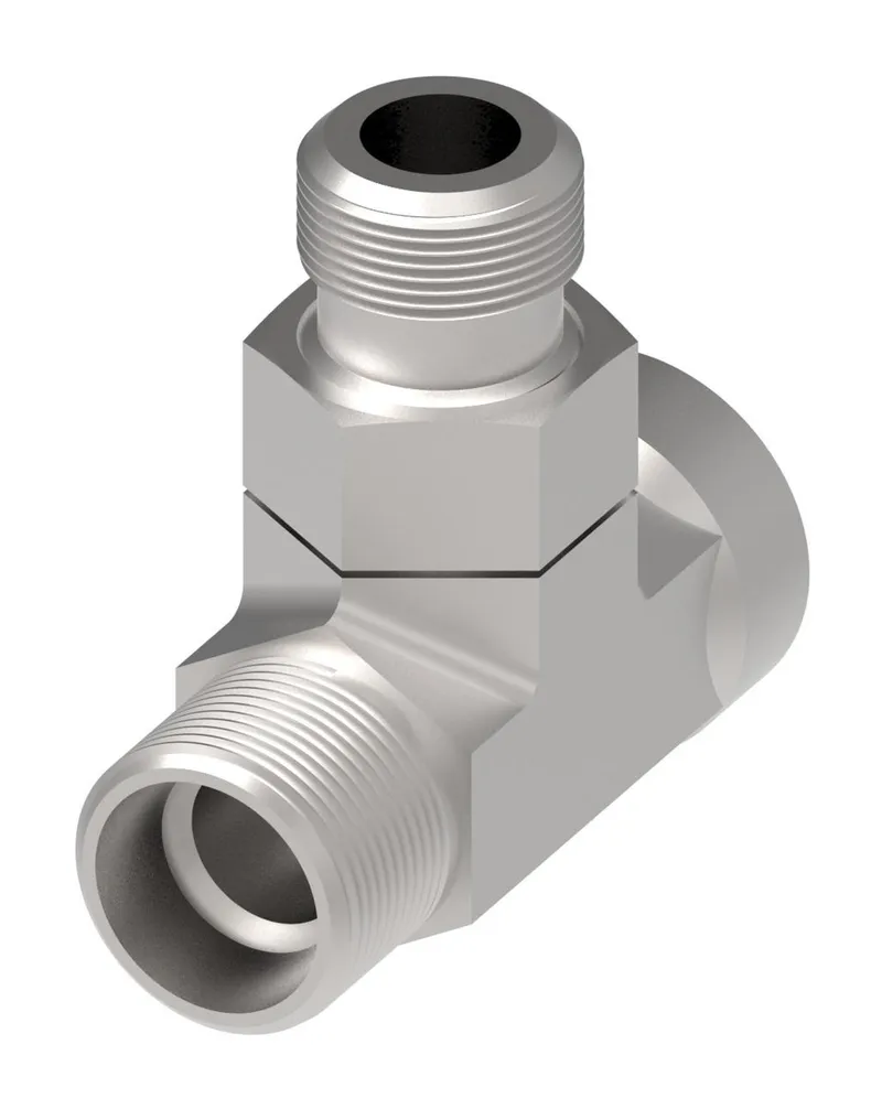 Adapter-TEE,LCHM,8LM10M10,304,FKM,PA — photo 1 of 3