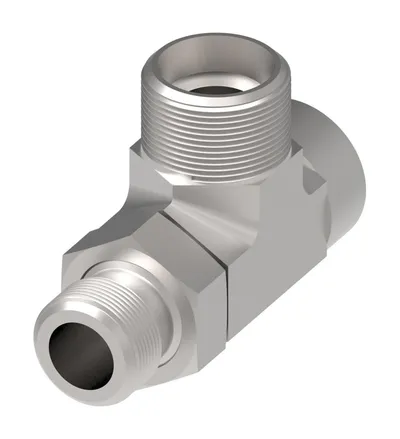 Adapter-TEE,LHCM,M108LM10,304,FKM,PA