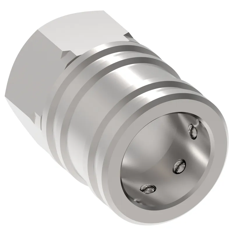 COUPLING,ST,F,1/4,SS,-4,NPT,NBR — photo 2 of 3