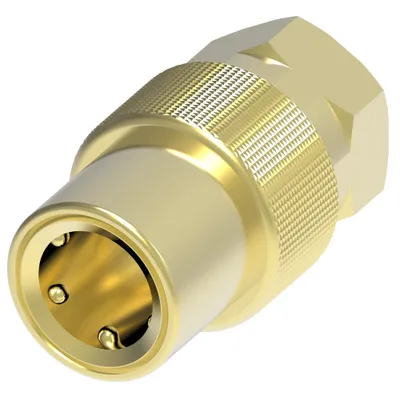 Cplng,FLO-TEMP SERIES FEMALE, BRASS