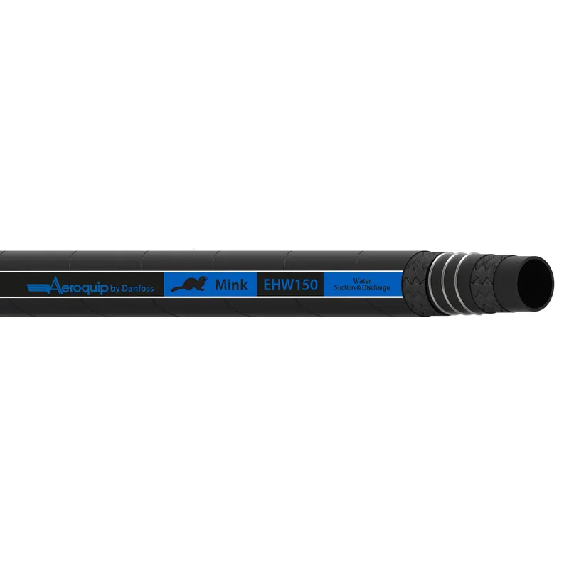 HOSE-BOS, EHW150, -128, WATER, BK, 100FT