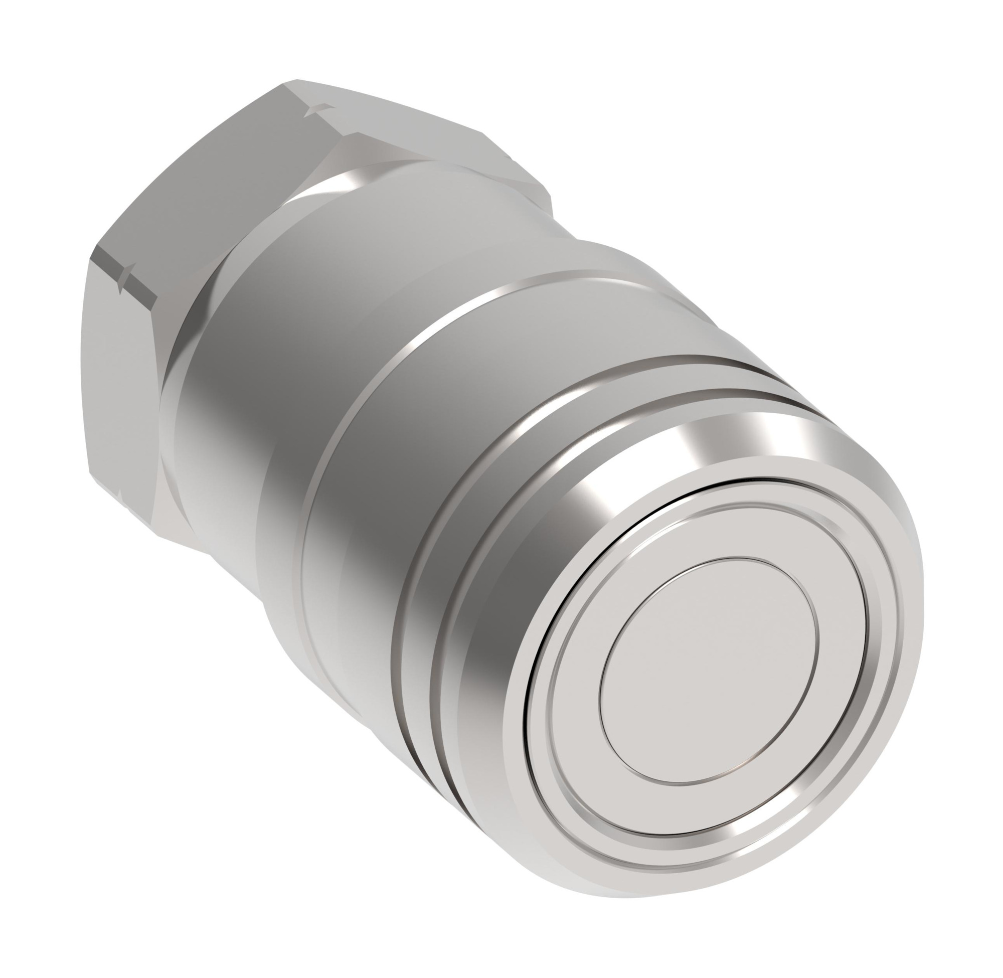 COUPLING,MLDB,F,1/4,SS,-4NPT,FKM — photo 2 of 3