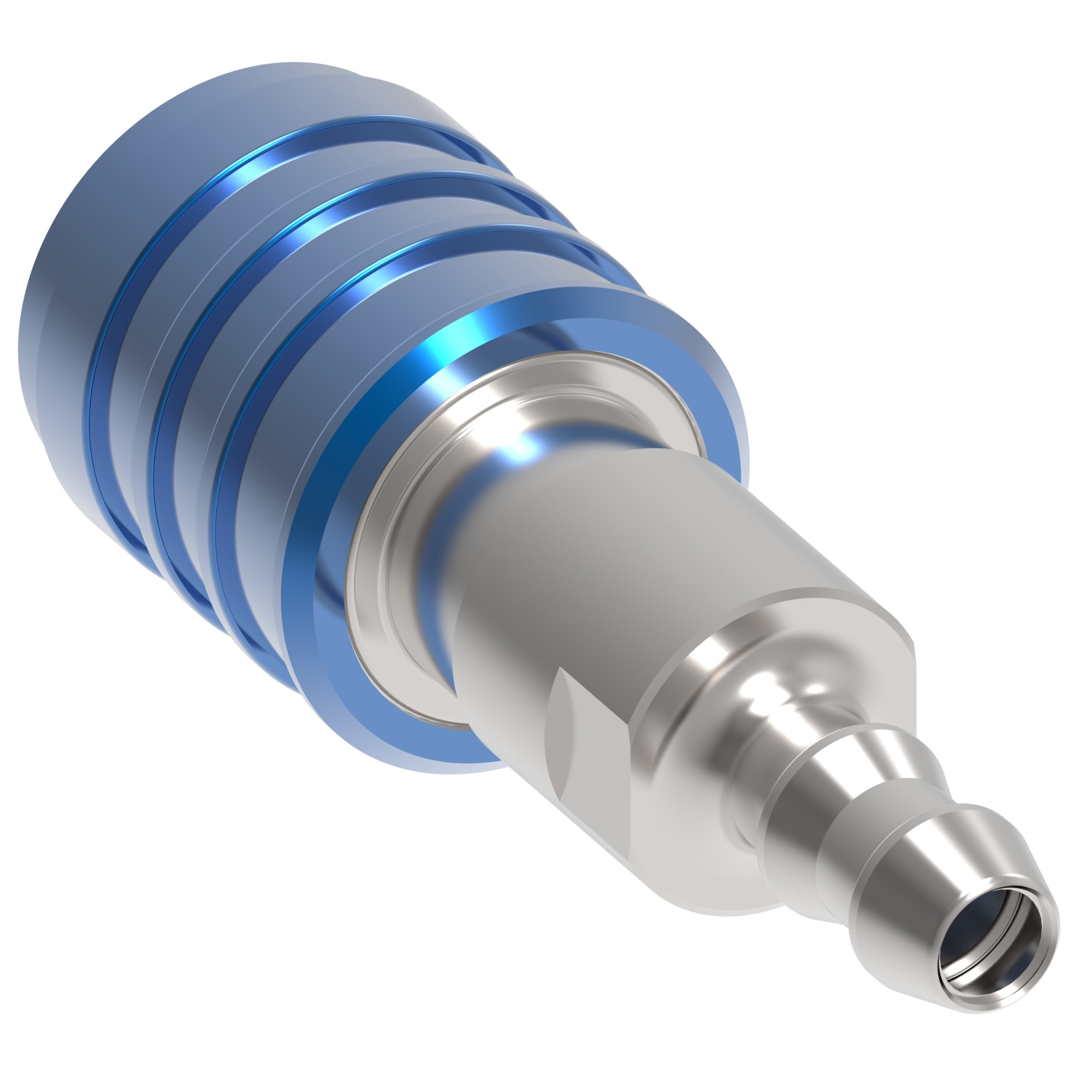 COUPLING,UQD,F,3/8,304,-8BARB,EPDM — photo 3 of 3
