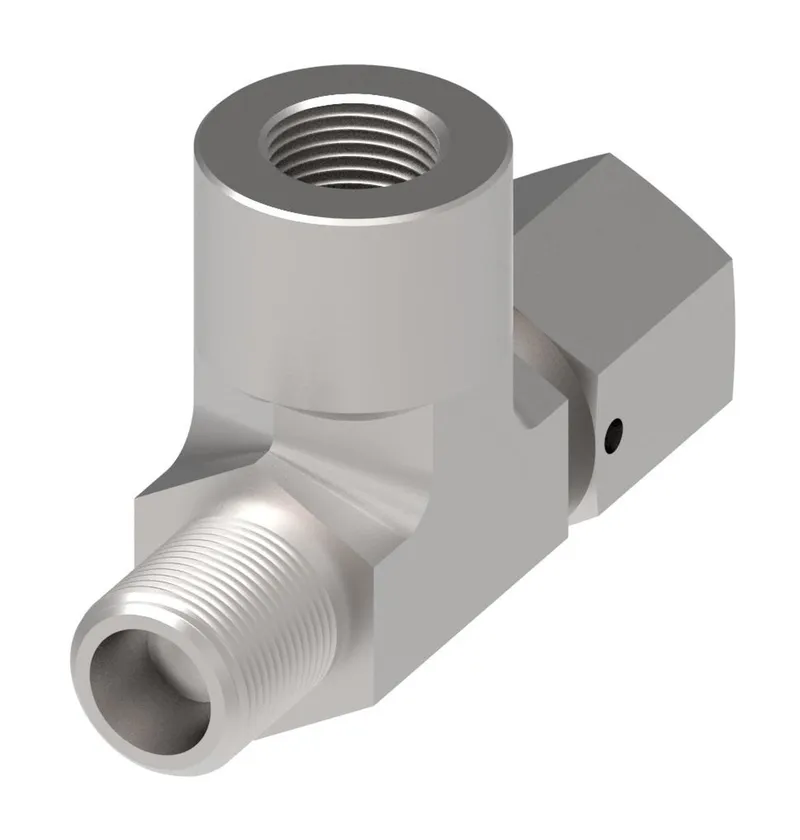Adapter-TEE,NCNC,12L-412L,316L,FKM,PA — photo 1 of 3