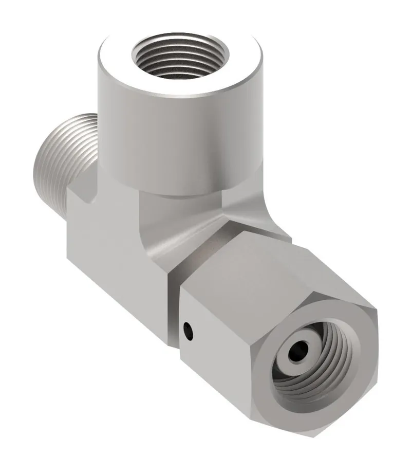 Adapter-TEE,NCNC,12L-412L,316L,FKM,PA — photo 3 of 3