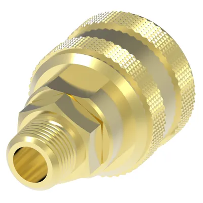Cplng, 700 SERIES FEMALE, BRASS