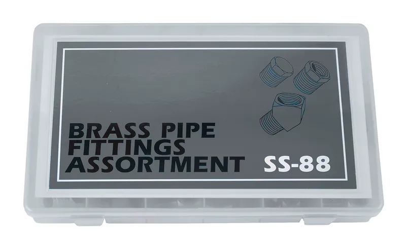 BRASS PIPE FTG ASSORT. — photo 1 of 2