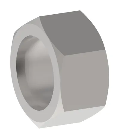NUT, BO-M 10 L-1.4571