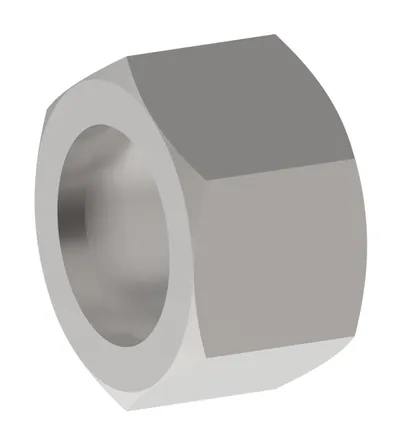 NUT, BO-M 12 S-1.4571