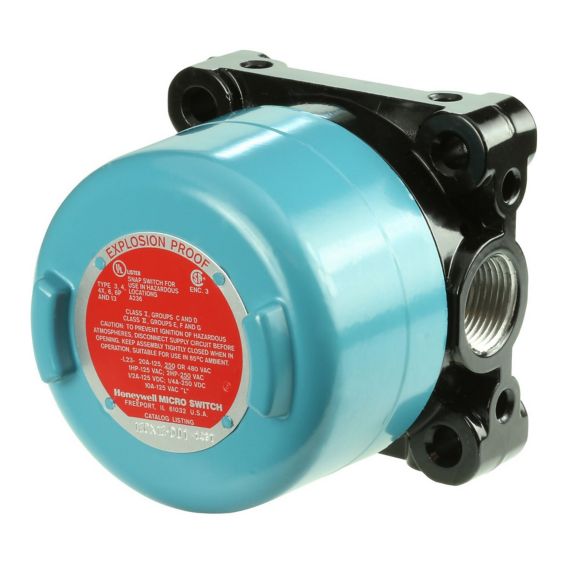 11CX1 MICRO SWITCH CX Series Explosion-Proof Limit Switches, Short Housing, Side Rotary, Lever not included