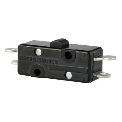 1TB25-D8 MICRO SWITCH TB Series Basic Switch, Double Pole Double Throw Double Break Circuitry, 10 A at 250 Vac, Pin Plunger Actuator, Silver Contacts, Quick Connect Termination