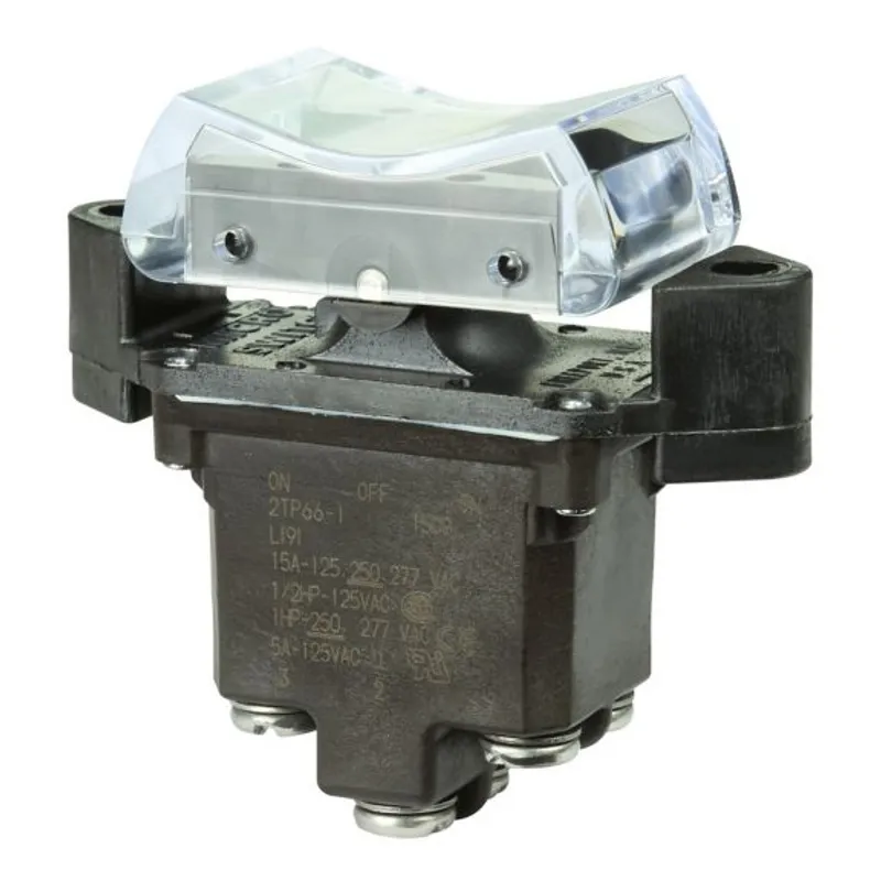 1TP1-21 TP Series Rocker Switch, 1 pole, 3 position, Screw terminal, Flush Panel Mounting