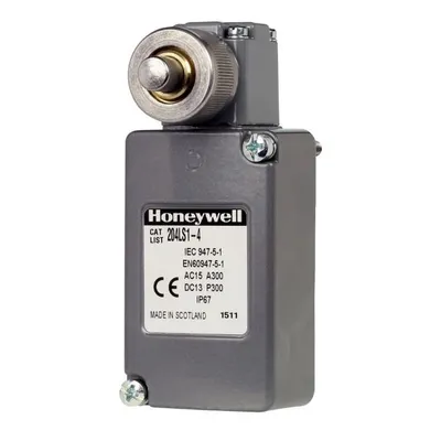 201LS2 MICRO SWITCH LS Series General Purpose Limit Switches, Side Rotary - Lever Not Included, 1NC 1NO SPDT Snap Action, Double Break, 0.5 in - 14NPT conduit, CompactNon-Plug-in