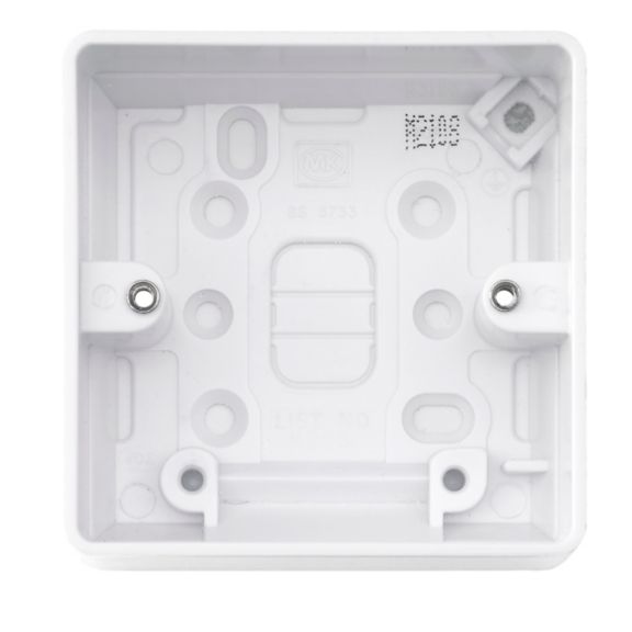 2031WHI Moulded Surface Boxes
