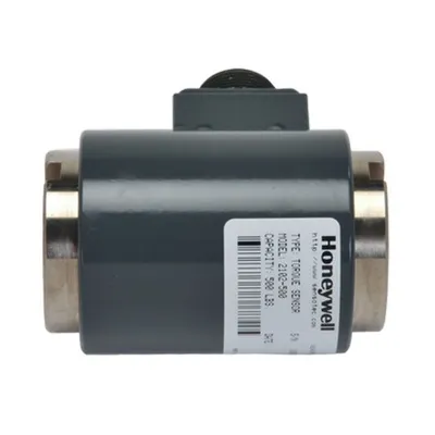 2102-500 Model 2102 Small Flanged Reaction Torque Transducer, 500 in-lb, 21 °C to 75 °C [70 °F to 170 °F] Temperature Compensation, Non-amplified (mvv), Amphenol MS3102A-14S-5P ele
