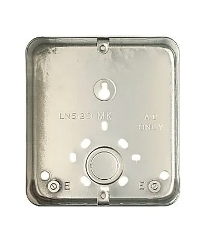 3891ZIC Metal Flush Boxes