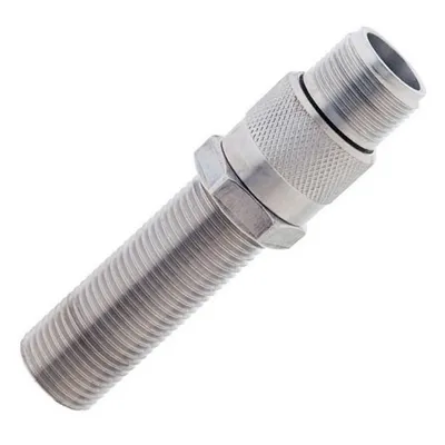 58424LV 584XX Series digital magnetic speed sensor, 4.5 Vdc to 15 Vdc supply, 63,5 mm [2.50 in] housing length, 19,5 mm [0.75 in], 58-18 UNF-2A, housing diameter, cable with leads