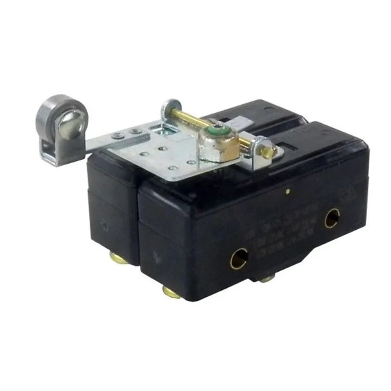 6AS25 MICRO SWITCH AS Series Tandem Switch, Single Pole Double Throw Circuitry (2 CKT), 20 A at 250 Vac, Straight Lever Actuator, Silver Contacts, Screw Termination