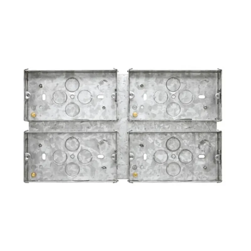 853ZIC Multimedia Plate Mounting Boxes