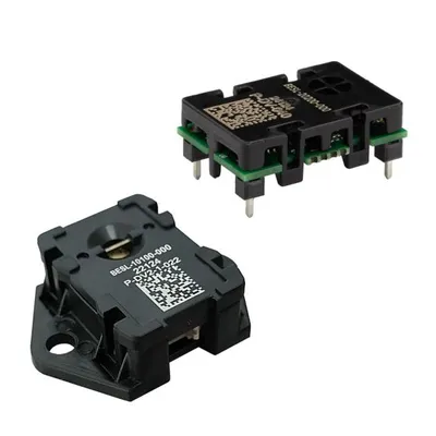 BESL-10100-000 Battery Safety Electrolyte Detector - Flange Mount Version. Operating temperature range -20°C to 70°C. 5V supply voltage. Three-State Analog output.