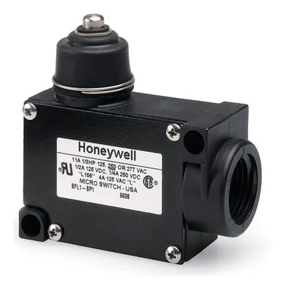 BFL1-BW1 MICRO SWITCH BF Series Enclosed Switches, Wobble - Coil Spring Actuator, 1NC1NO SPDT Snap Action, 0.5 in - 14NPT conduit, Left-Hand Actuator
