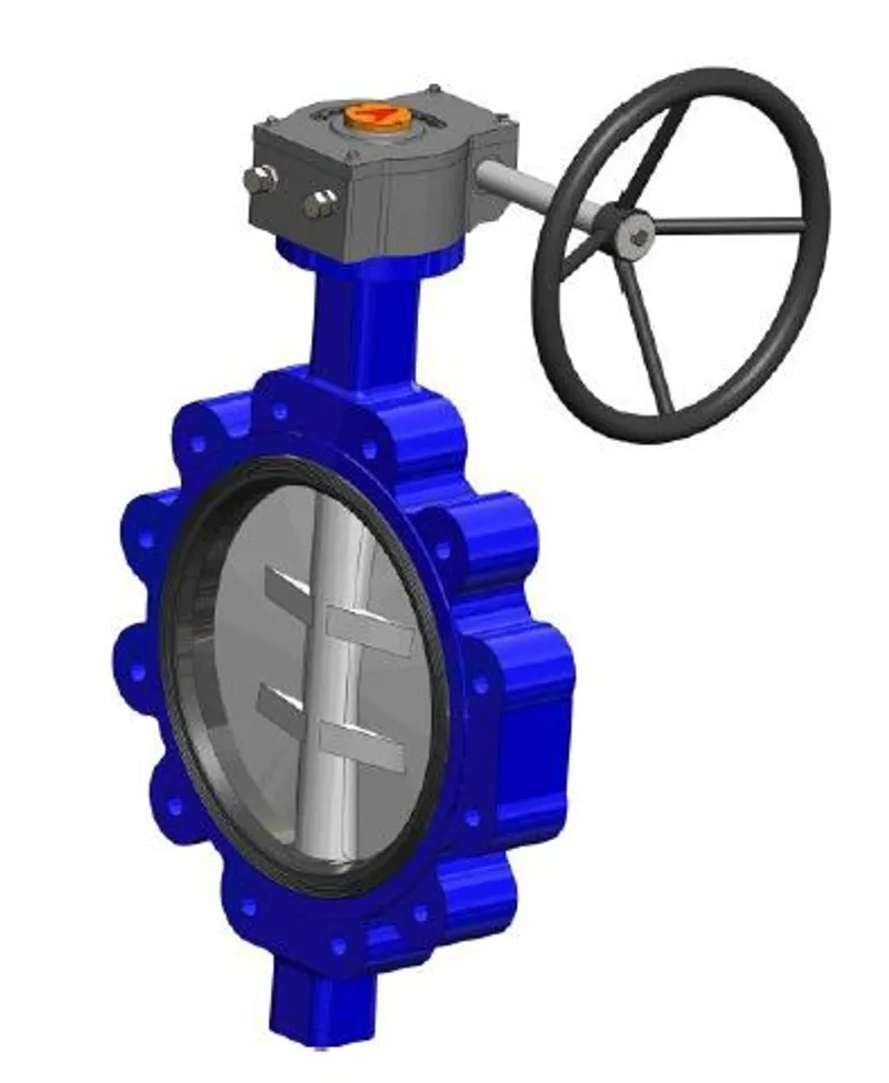BS-MWC4L-PN16-0200 Butterfly Valve PN16 Lug type with Gear Box