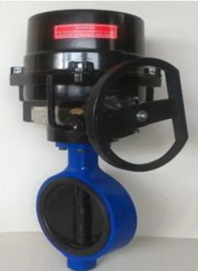 BSBFW16-350U-2. Motorized Butterfly Valve Wafer type PN16