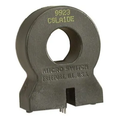 CSLA1EL CSLA Series inductive analog current sensor, 625 A sensed current, source output, through-hole, operates on AC or DC current, bottom mount