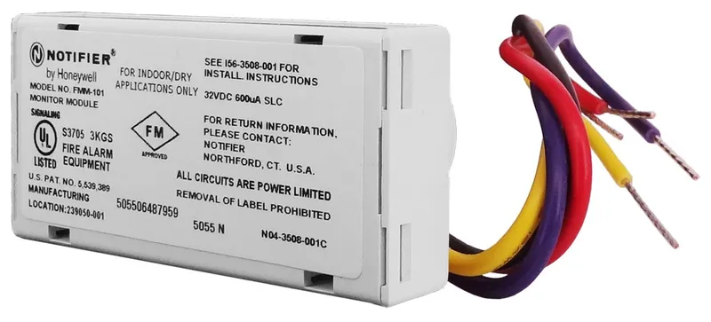 FMM-101-AUS Flashscan Intelligent Addressable Monitor Module, Miniature