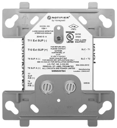 FZM-1-AUS Flashscan Intelligent Addressable Zone Module, Two-Wire Detectors