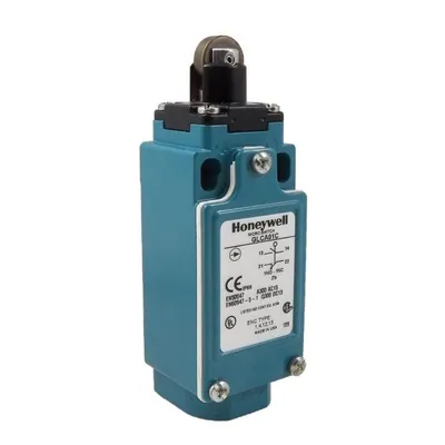 GLCA01A2A MICRO SWITCH GLC Series Global Limit Switches, Side Rotary With Roller - Adjustable, 1NC1NO SPDT Snap Action, 0.5 in - 14NPT conduit