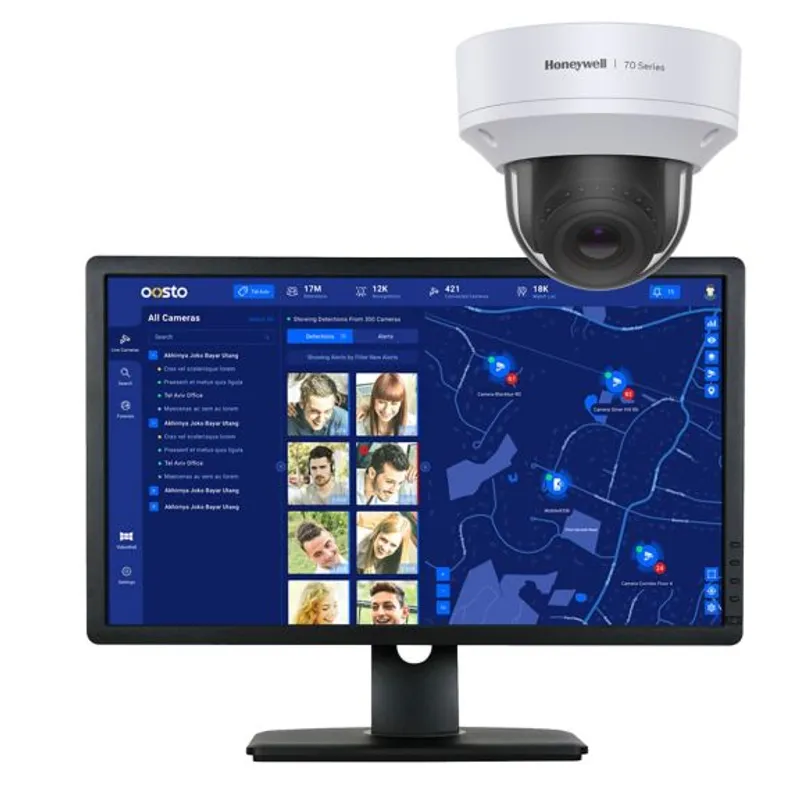 HVONW70CAM19 Camera Based Facial Recognition Video Analytics