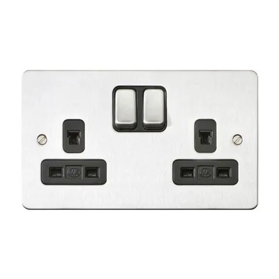 K14239POCB Edge™ 13A Non Standard Switchsockets