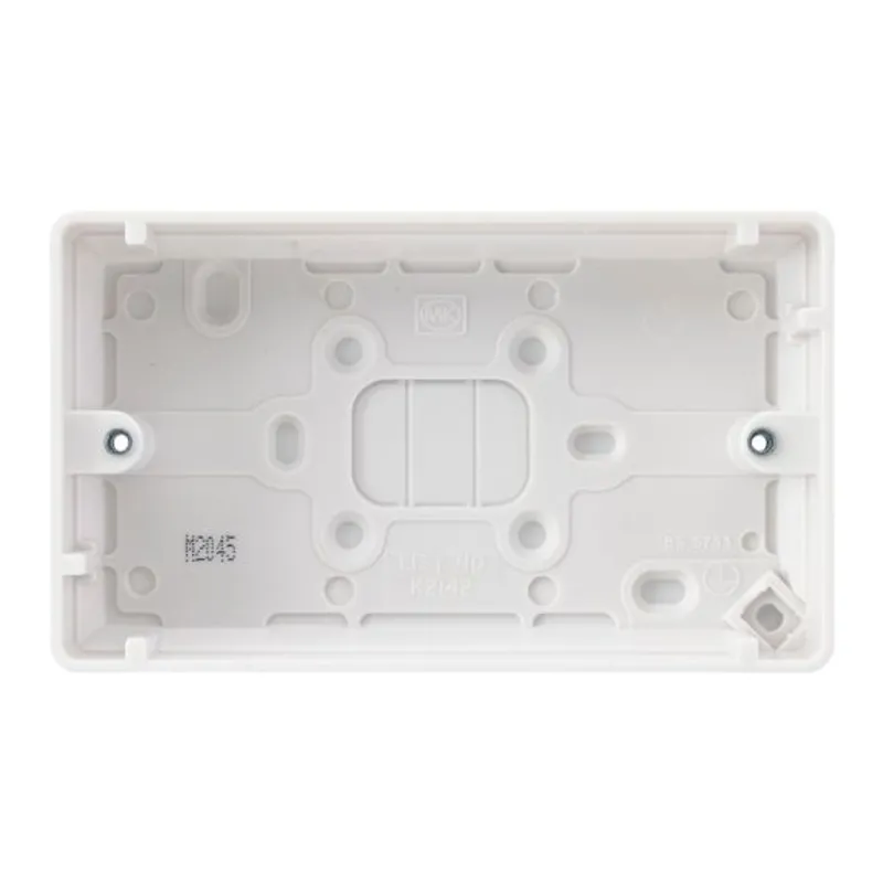 K2142RPWHI MK Logic Plus Moulded Box