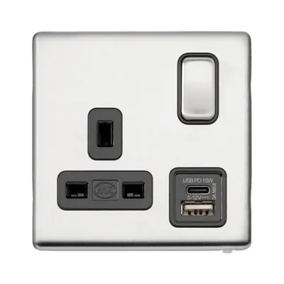 K24359BSSB Aspect USB Socket