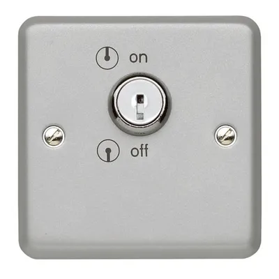 K2435ALM Metalclad Plus™ Key Operated Socket Outlet and Switch