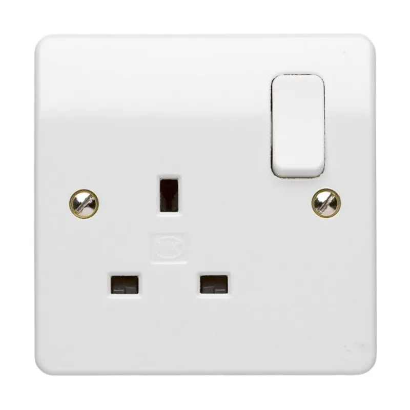 K2657D1RED Logic Plus™ 13A 1G Switchsockets