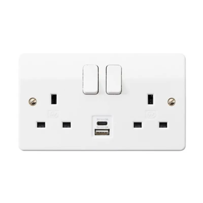 K2744GRA Logic Plus™ USB Socket