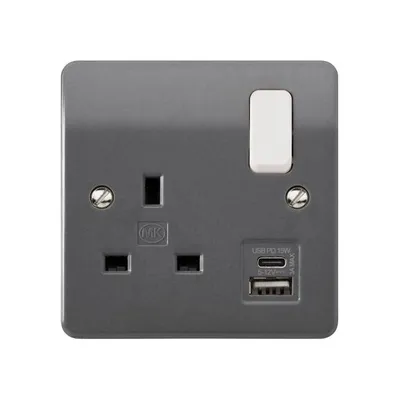K2759GRA USB socket- Logic Plus™