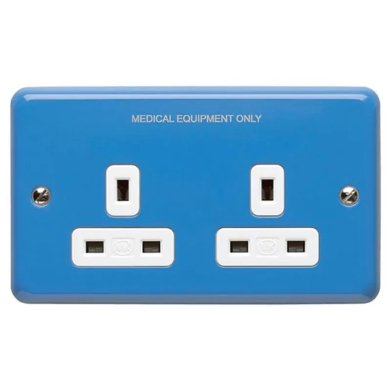 K2947CEBLU Albany Plus™ Socket Outlets - Medical Locations
