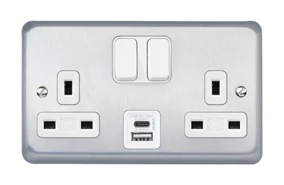 K2966BRC USB Integrated Switch Socket